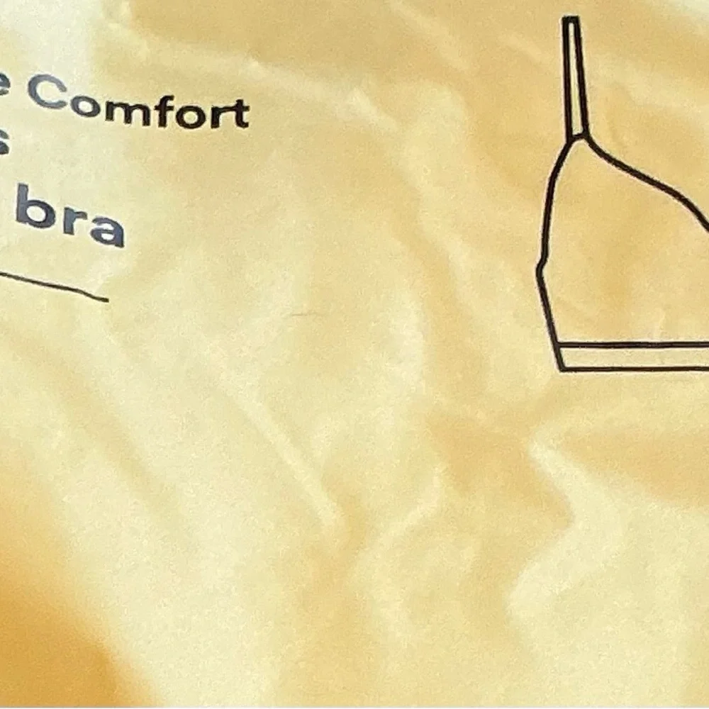 Set Of Two Truekind Supportive Comfort Wireless Shaping Bras Size L Beige New - Picture 3 of 13